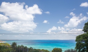 RE 0237 Seychelles Stradbroke Island Holiday Accommodation View over Coral Sea towards Moreton Island